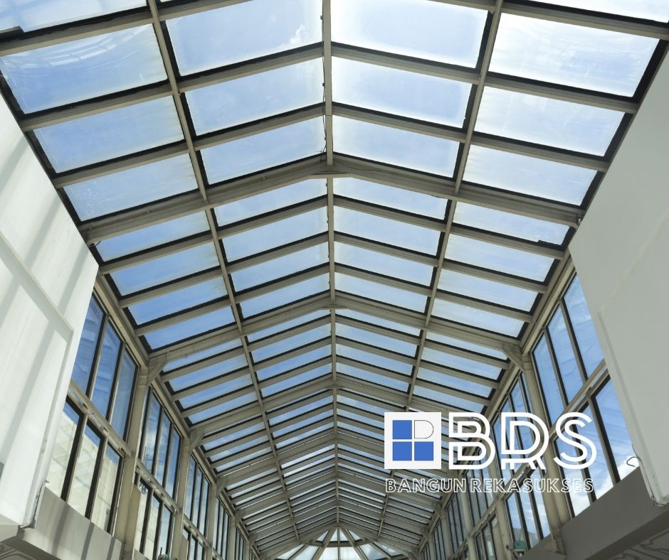 Kanopi Kaca Selasar 8MM