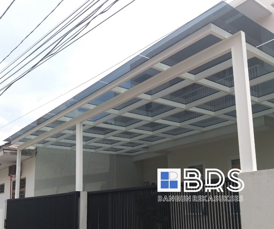 Kanopi Kaca Laminated