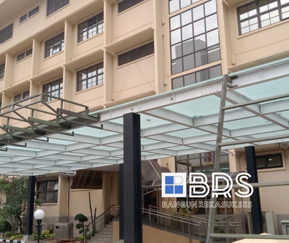 Jasa Kanopi Rangka Baja