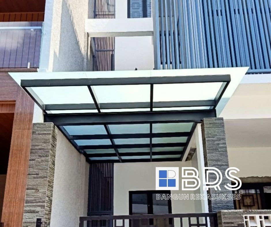 Jasa Kanopi Rangka Holow