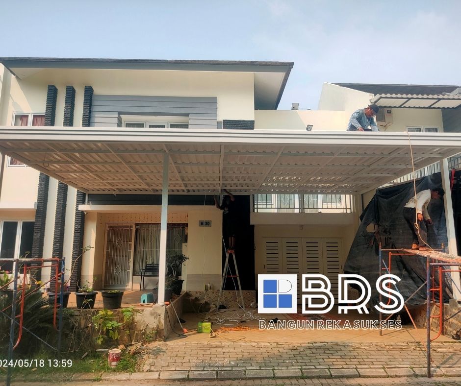 Harga Kanopi Alderon Besi Galvanis