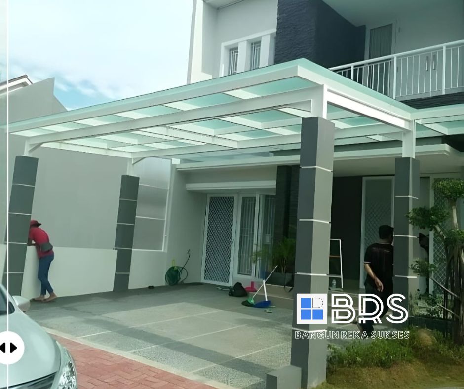 Harga Kanopi Kaca Tempered