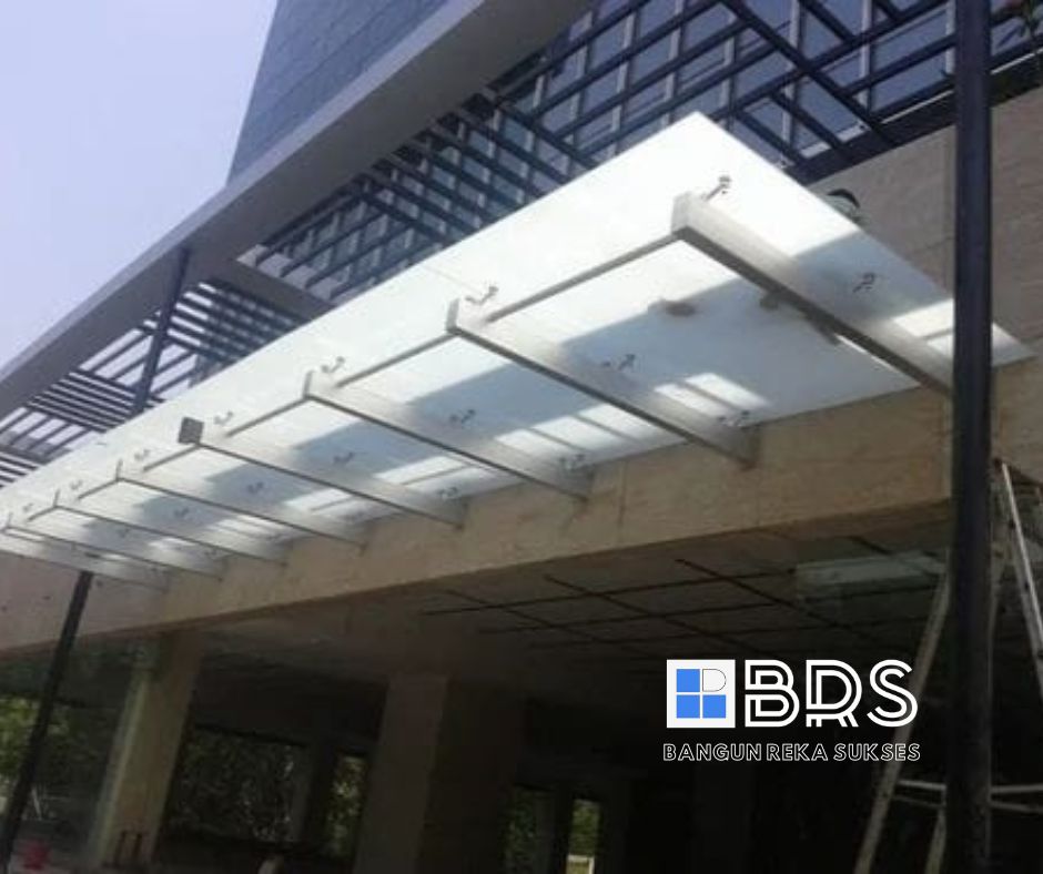 Harga Atap Kaca Tempered Spider Fittings