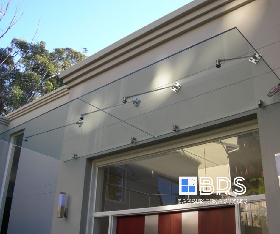 Harga Atap Kaca 12mm Spider Fittings