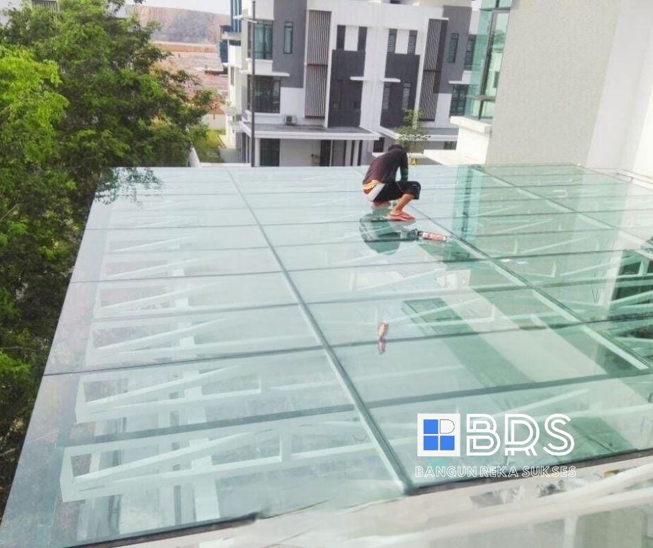 Jasa Cuci Kaca Kanopi