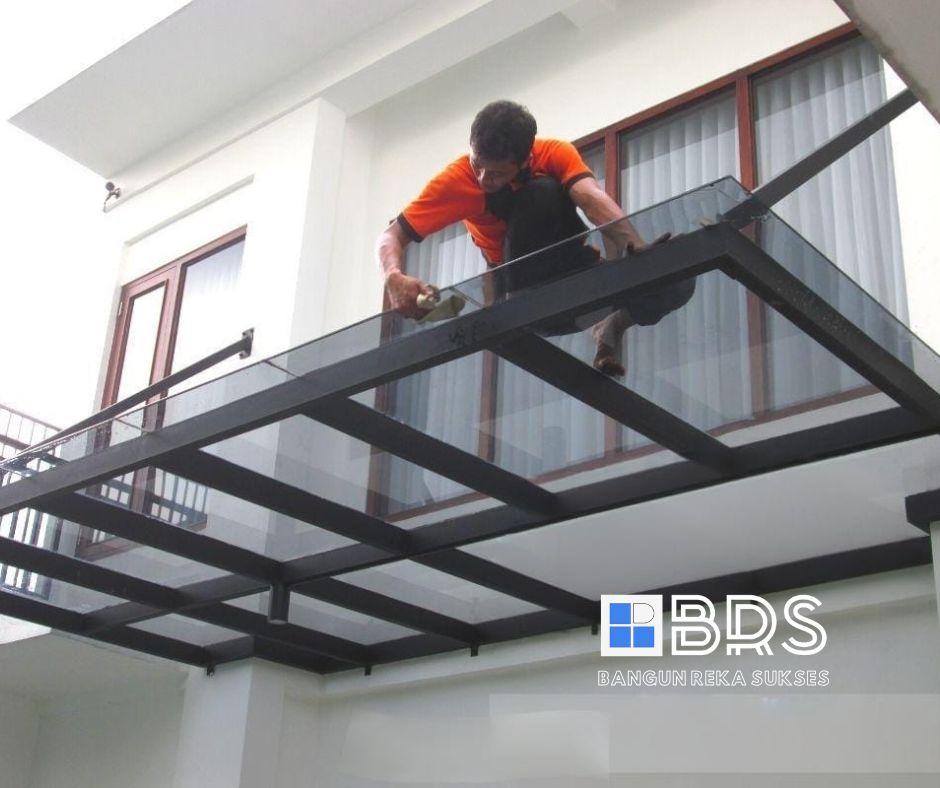 Jasa Servis Sealant Kaca Kanopi