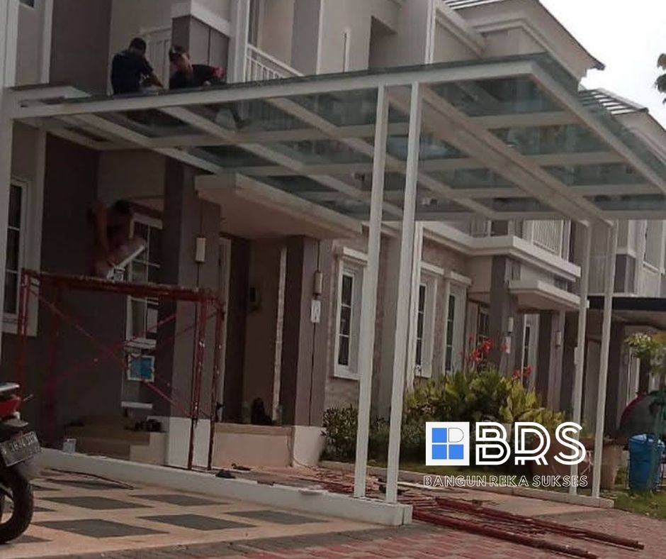 Harga Kanopi Kaca Riben