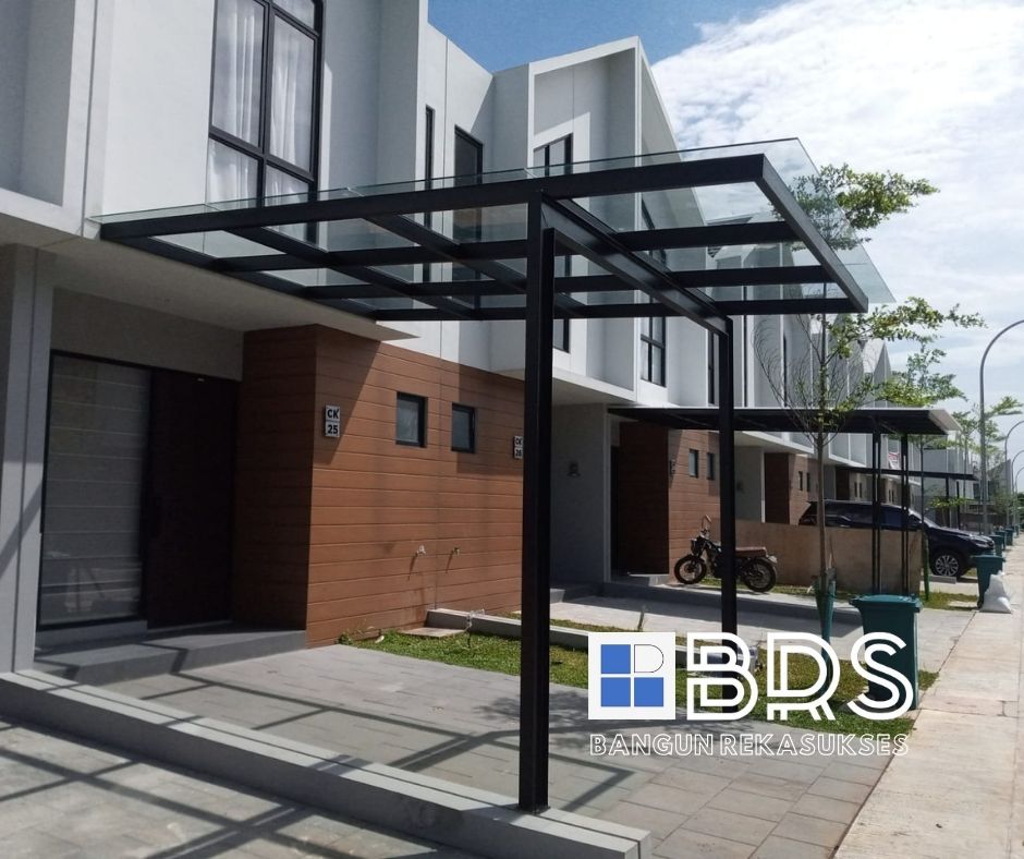 Home 8 Kanopi Kaca Tempered